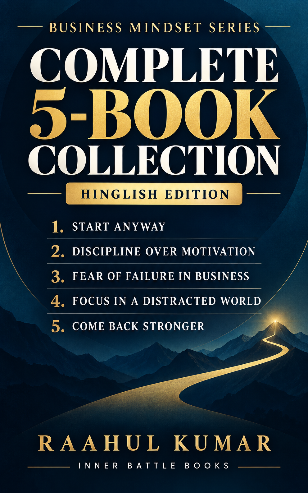 Business Mindset Series – Complete 5-Book Hinglish Collection cover